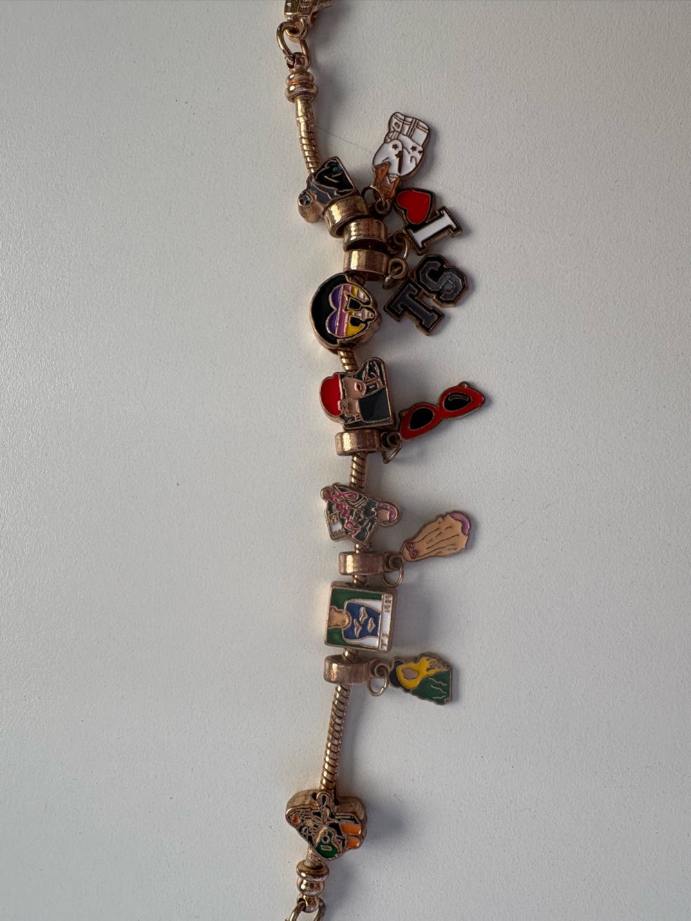 Taylor Swift–Inspired “Swiftie” Eras Charm Bracelet